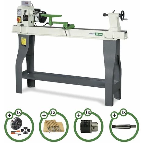 Pack Tour à Bois DB1100, Mandrin Et Jeu De Burins Holzstar PACK DB1100 1 Pack Tour à Bois DB1100, Mandrin Et Jeu De Burins Holzstar PACK DB1100