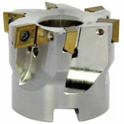 FP Fraise En Bout D. 80 Mm Nickelé Avec Refroidissement Intérieur Nombre De Lames 6