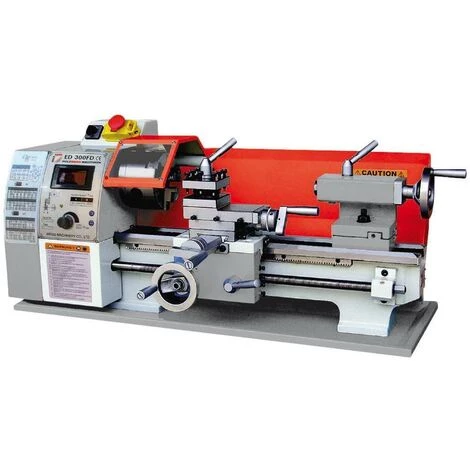 TOUR À MÉTAUX D'ÉTABIL AVEC VARIATEUR HOLZMANN ED300FD 1 TOUR À MÉTAUX D'ÉTABIL AVEC VARIATEUR HOLZMANN ED300FD