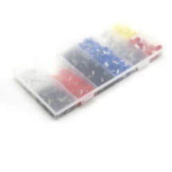 ASUPERMALL 1200Pcs Assortiment De Sertissage Terminaux D'Extremite De Fil De Cuivre Coiffe Isolee A Goupille Bout A Goupille Terminal Sertissage Connecteur De Fil Electrique