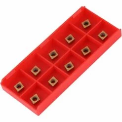 BEARSU Coffret De 10pcs Lames Inserts Rotatifs CNC Cutters En Carbure CCMT060204-HM YBC251 Outil Tournage Filtage Pour Acier Pour Tours, Fraiseuses
