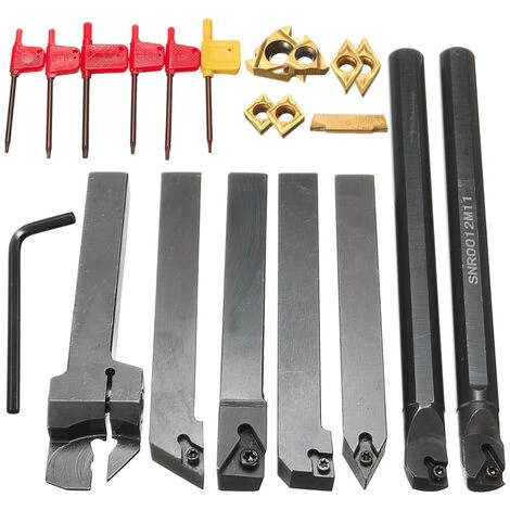 7 Set 12mm Shank 45HRC Tour Boring Bar Turning Tool Holder Set Avec Carbure Jmax 4 7 Set 12mm Shank 45HRC Tour Boring Bar Turning Tool Holder Set Avec Carbure Jmax – Image 4