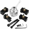 Porte-outil - Mini Outil De Changement Rapide De Tour Mini-tour à Changement Rapide En Alliage D'aluminium, Kit De Support, Irisfr（1pcs）