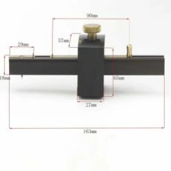Trusquin à Mortaise De ébène, Tête Réglable Mètre, Marqueur Menuiserie, Coulissante Raclette Mark Avec Laiton Type De Vis,Irisfr(1pcs) 7 Trusquin à Mortaise De ébène, Tête Réglable Mètre, Marqueur Menuiserie, Coulissante Raclette Mark Avec Laiton Type De Vis,Irisfr(1pcs) -Tours et accessoires Soldes 46891153 3
