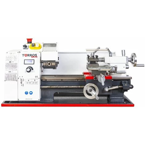 Tour à Métaux D'établi 100x300 Mm ø21 Mm 0,6kw 230v Torros TR1830V 2 Tour à Métaux D'établi 100x300 Mm ø21 Mm 0,6kw 230v Torros TR1830V – Image 2