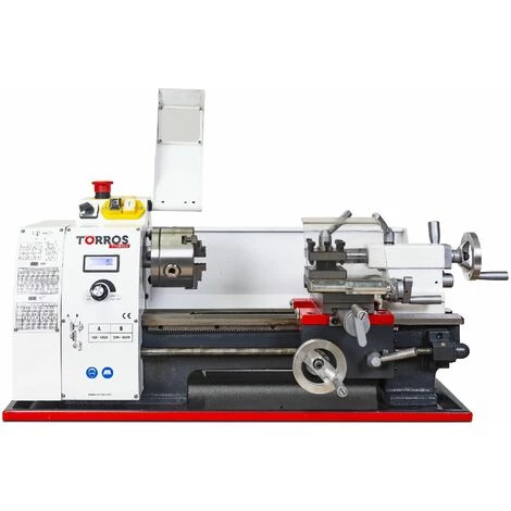 Tour à Métaux D'établi 100x300 Mm ø21 Mm 0,6kw 230v Torros TR1830V 4 Tour à Métaux D'établi 100x300 Mm ø21 Mm 0,6kw 230v Torros TR1830V – Image 4