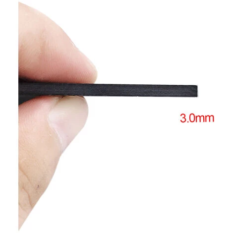 SUPERSELLER Outil Du Mécanicien Panneau De Plaque De Fibre De Carbone 3K à Armure Sergé Uni Surface Brillante Mate Pleine Feuille De Panneau De Plaque De Fibre De Carbone, 3, 0 Mm Mat - 3,0 Mm Mat 4 SUPERSELLER Outil Du Mécanicien Panneau De Plaque De Fibre De Carbone 3K à Armure Sergé Uni Surface Brillante Mate Pleine Feuille De Panneau De Plaque De Fibre De Carbone, 3, 0 Mm Mat - 3,0 Mm Mat – Image 4