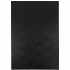 SUPERSELLER Outil Du Mécanicien Panneau De Plaque De Fibre De Carbone 3K à Armure Sergé Uni Surface Brillante Mate Pleine Feuille De Panneau De Plaque De Fibre De Carbone, 0.5mm Mat - 0.5mm Mat