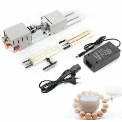GOJOY Mini Machine De Polissage De Billes De Tour Perles Machine Miniature Lathe Bricolage