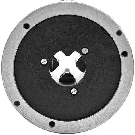 YOUTHUP Mandrin De Tour Auto-centrant à 4 Mâchoires 160 Mm Acier 4 YOUTHUP Mandrin De Tour Auto-centrant à 4 Mâchoires 160 Mm Acier – Image 4