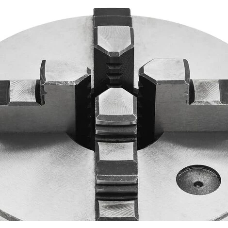 YOUTHUP Mandrin De Tour Auto-centrant à 4 Mâchoires 160 Mm Acier 5 YOUTHUP Mandrin De Tour Auto-centrant à 4 Mâchoires 160 Mm Acier – Image 5