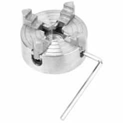 ZHUOXUAN Tour A Metaux Outils, Z011A En Alliage De Zinc 4-Jaw Chuck Clamp Accessoire For Mini Tour Métal