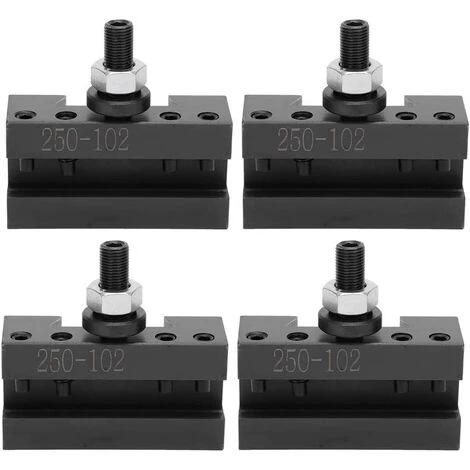 BARES 4 Pièces Outil D'alésage à Changement Rapide En Acier à Grande Vitesse Tour CNC Porte-outil à Piston Tour En Métal Outil Poste Pour Outils De Tournage 2 BARES 4 Pièces Outil D'alésage à Changement Rapide En Acier à Grande Vitesse Tour CNC Porte-outil à Piston Tour En Métal Outil Poste Pour Outils De Tournage – Image 2