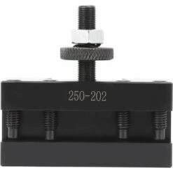 BARES Porte-outil De Tour, Porte-outil CNC En Acier à Haute Teneur En Carbone, Porte-outil De Fraisage à Changement Rapide Pour 250-202 Colonnes Pour L'usinage