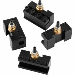 BARES Outil à Changement Rapide Tour Porte-outil Mini CNC Porte-tour à Changement Rapide Avec Porte-couteau Vis Clé Pour Tour Perceuse -Tours et accessoires Soldes 55635452 3