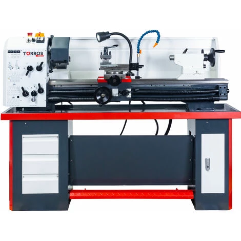 Tour à Métaux 330x1000 Mm ø36 Mm Système De Refroidissement 1,5kw 400v Torros TR3210 400V 2 Tour à Métaux 330x1000 Mm ø36 Mm Système De Refroidissement 1,5kw 400v Torros TR3210 400V – Image 2