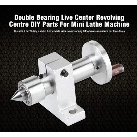 TRIOMPHE Centre De Rotation Accessoire Pour Machine De Tour Mini Roulement à Billes Avec 2 Clés Travail Bois Menuiserie -T-Audace 4 TRIOMPHE Centre De Rotation Accessoire Pour Machine De Tour Mini Roulement à Billes Avec 2 Clés Travail Bois Menuiserie -T-Audace – Image 4