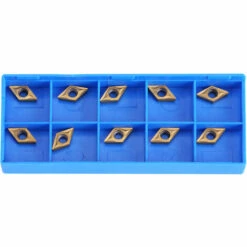 TRIOMPHE Plaquette Tour, 10 Pièces Inserts CNC,T-Audace Inserts D'outils De Tour En Acier Inoxydable Avec Boîte Pour Outil De Tour De Coupe En Métal