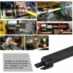 TRIOMPHE MGEHR 1212-2 Outil De Tournage En Métal Dur Et 1 Clé Anglaise Pour Le Travail Du Métal Turning Outil Pour Tour CNC Ou Tourne Semi-automatique Ou Automatique -T-Audace -Tours et accessoires Soldes 56067764 3