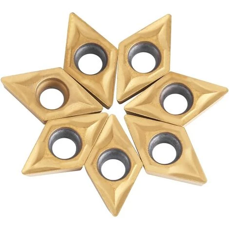 FLYME Lot De 10 Inserts Rotatifs En Forme De Diamant Outils En Carbure CNC Outils De Filetage En Acier Pour Tours, Moulins 4 FLYME Lot De 10 Inserts Rotatifs En Forme De Diamant Outils En Carbure CNC Outils De Filetage En Acier Pour Tours, Moulins – Image 4