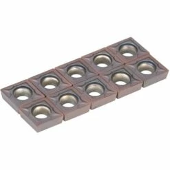 ASUPERMALL Plaquettes De Carbure, Outil De Tournage Fraisage De Lames De Commande Numerique Par Ordinateur, 10Pcs