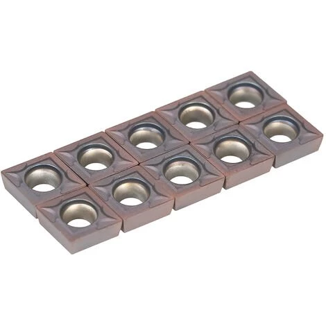 ASUPERMALL Plaquettes De Carbure, Outil De Tournage Fraisage De Lames De Commande Numerique Par Ordinateur, 10Pcs 1 ASUPERMALL Plaquettes De Carbure, Outil De Tournage Fraisage De Lames De Commande Numerique Par Ordinateur, 10Pcs