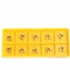 ASUPERMALL 10 PCS 11ER A60 11ER 14 A60 Carbure Inserts CNC Tour De Coupe Outil De Tournage Fraise 9 X 3mm Inserts De Filetage Externe Avec Boîte En Plastique