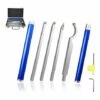 WENH Outils De Tournage Tours Jeu De Forme De Diamant En Carbure/fraises Rondes/carrées Burins De Tour Interchangeables Avec Poignée Tours à Poignée Pour Bricoleurs
