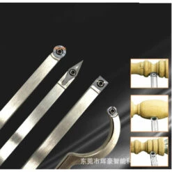 WENH Outils De Tournage Tours Jeu De Forme De Diamant En Carbure/fraises Rondes/carrées Burins De Tour Interchangeables Avec Poignée Tours à Poignée Pour Bricoleurs -Tours et accessoires Soldes 57984744 3