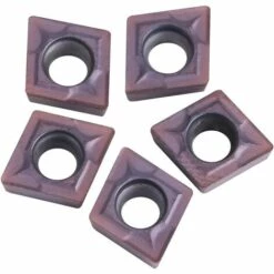 CHANCEY Coffret De 10pcs Lames Inserts Rotatifs CNC Cutters Forme Losange En Carbure CCMT060204 VP15TF Outil Tournage Filtage Pour Acier Pour Tours, Fraiseuses,SEMAket