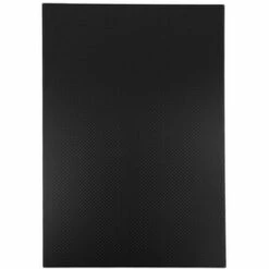 LITZEE Outil Du Mécanicien Panneau De Plaque De Fibre De Carbone 3K à Armure Sergé Uni Surface Brillante Mate Pleine Feuille De Panneau De Plaque De Fibre De Carbone, 0.5mm Mat - 0.5mm Mat Outil Du Mécanicien