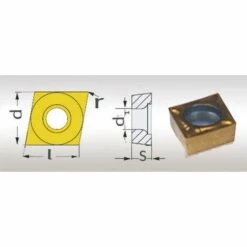 OPTIMUM 3441164 INSERT HM-10/16 C/80 CCMT060204, 5 U