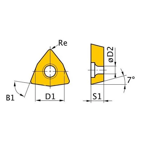 OPTIMUM 3441752 PLAQUETTES DE COUPE N° 44-45 WNMG060408 2 OPTIMUM 3441752 PLAQUETTES DE COUPE N° 44-45 WNMG060408 – Image 2