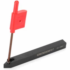 SUPERSELLER Porte-outil De Fraisage à Haute Dureté Efficacité De Coupe Rapide Tour CNC Tonnelle Avec Insert Et Clé -Tours et accessoires Soldes 60712870 5