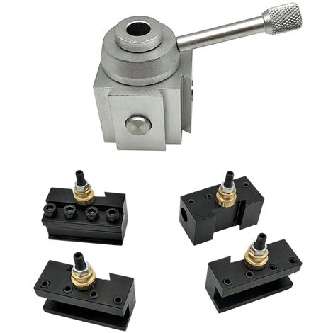 SUPERSELLER Mini Outil De Changement Rapide Tour Porte-outil Support De Coupeur De Poteau Kit De Vis Ensemble Barre D'alésage Tournant Face Support Clé 5 SUPERSELLER Mini Outil De Changement Rapide Tour Porte-outil Support De Coupeur De Poteau Kit De Vis Ensemble Barre D'alésage Tournant Face Support Clé – Image 5