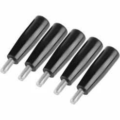 BEARSU 5pcs Poignées Tournantes, M6 * 50 Poignée Tournante En Bakélite, Accessoire De Remplacement De Machine à Fileter