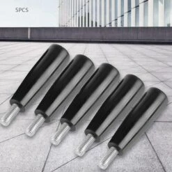 BEARSU 5pcs Poignées Tournantes, M6 * 50 Poignée Tournante En Bakélite, Accessoire De Remplacement De Machine à Fileter -Tours et accessoires Soldes 61133773 3
