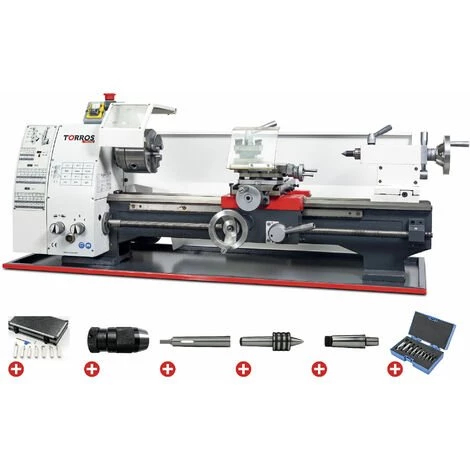 Pack Tour à Métaux Torros TR2550 230V Avec Accessoires Essentiels Torros PACK TR2550 230V 1 Pack Tour à Métaux Torros TR2550 230V Avec Accessoires Essentiels Torros PACK TR2550 230V