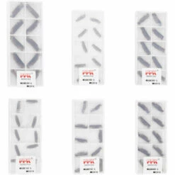 NAXUNNN 10 Pièces Carbure De Tungstène Insert Rainurage Séparation Outil De Tournage Solide Bonne Performance Lame MGGN MGGN200S -Tours et accessoires Soldes 63477118 4