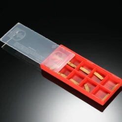 NAXUNNN Plaquettes En Carbure De Tungstene, Pour Outil De Coupe De Rainurage De Tour Mgehr / Mgivr, 10Pcs -Tours et accessoires Soldes 63477397 3