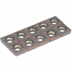 NAXUNNN 10 Pieces / Boite CCMT09T304 VP15TF Lame En Carbure CCMT 09 T3 / CCMT32.51 Lame CNC A Trou Interieur, Couleur De La Boite Aleatoire