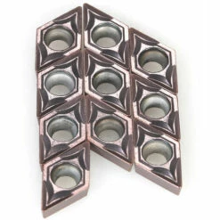 NAXUNNN Plaquettes De Carbure, Coupeur De Lames De Tour , 10Pcs