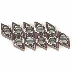 NAXUNNN Plaquettes De Carbure, Coupeur De Lames De Tour , 10Pcs -Tours et accessoires Soldes 63478342 3