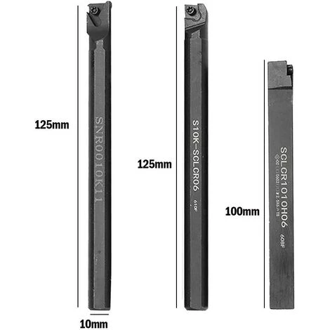 ROSIER 21Pcs Porte-Outil De Tournage, Tournage En Carbure Multifonctionnel Support Alésoir Avec Inserts De Carbure, Pour Outil De Tour——VEBTles 4 ROSIER 21Pcs Porte-Outil De Tournage, Tournage En Carbure Multifonctionnel Support Alésoir Avec Inserts De Carbure, Pour Outil De Tour——VEBTles – Image 4