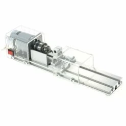 NAXUNNN 100W Mini Perles Machine Miniature Tour Bricolage Bois Bouddha Perle Tour Broyage Et Perles De Polissage Du Bois Bricolage Lathe Polissage Forage Rotatif Outil 12-24Vcc -Tours et accessoires Soldes 63743775 5
