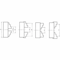 MANDRIN ŽÇ 3 MORS CONCENTRIQUES POUR TOUR METAUX TOURNAGE Žÿ 80 MM FERVI M049/080 5 MANDRIN ŽÇ 3 MORS CONCENTRIQUES POUR TOUR METAUX TOURNAGE Žÿ 80 MM FERVI M049/080 -Tours et accessoires Soldes 63926742 3