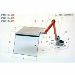 OPTIMUM 3410350 PROTECTEUR DE TOUR PTO-10/350
