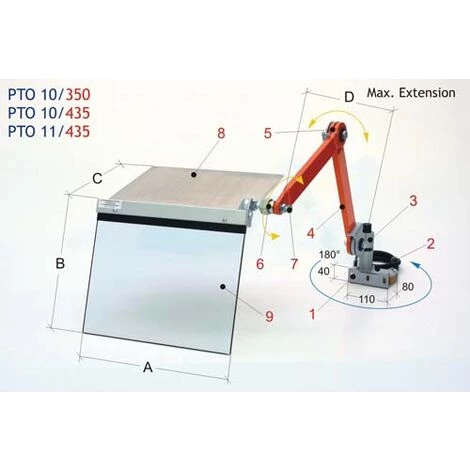OPTIMUM 3410350 PROTECTEUR DE TOUR PTO-10/350 1 OPTIMUM 3410350 PROTECTEUR DE TOUR PTO-10/350