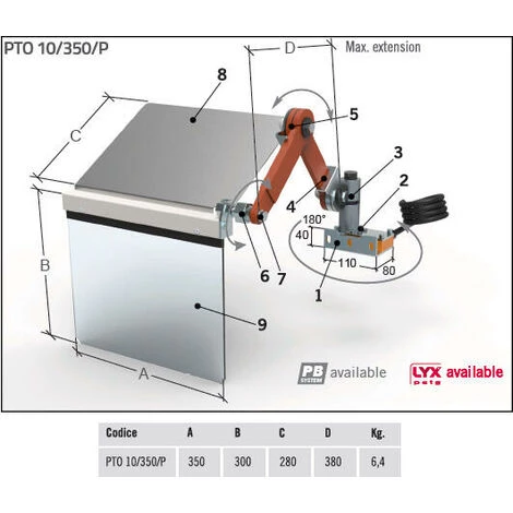 OPTIMUM 3410350 PROTECTEUR DE TOUR PTO-10/350 3 OPTIMUM 3410350 PROTECTEUR DE TOUR PTO-10/350 – Image 3