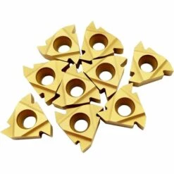 TINOR 5/8" SER1616H16 Porte-outil De Tournage En Carbure De Tungstène Indexable Avec 10 Lames 16ER AG60 BP010 En Carbure Indexable -Tours et accessoires Soldes 64030239 5